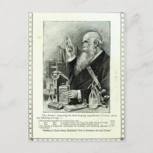 Carte Postale Publicité pour le cacao de 'Cadbury'