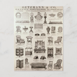 Carte Postale Publicité pour Oetzmann & Co.