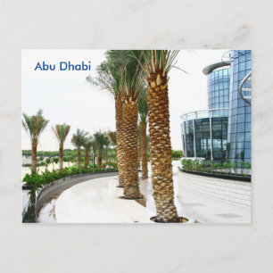 Carte Postale Publicité touristique Vintage voyage Abu Dhabi