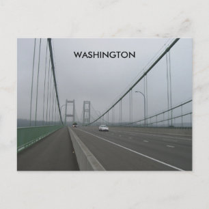 Carte Postale Publicité touristique Vintage voyage de Washington