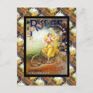 Carte Postale Publicité vintage, bicyclettes françaises