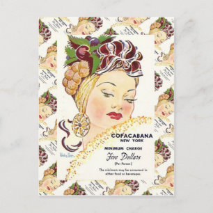 Carte Postale Publicité vintage, Copacabana, New York