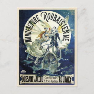 Carte Postale Publicité vintage de vélos