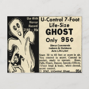 Carte Postale Publicité vintage Ghost