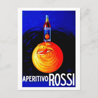 Carte Postale Publicité vintage italienne aperitivo