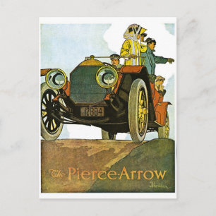 Carte Postale Publicité vintage Pierce-Flèche