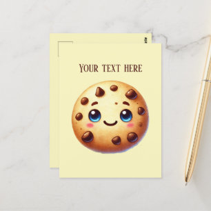 Carte Postale Puce chocolat amusant ajouter un message