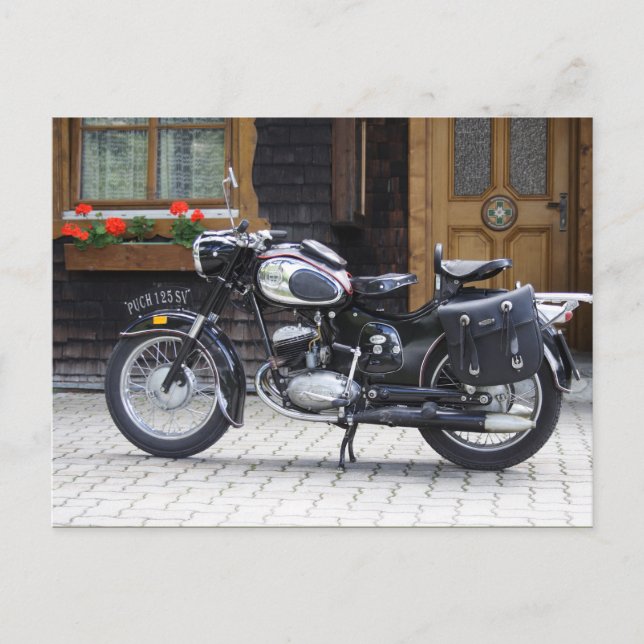 Carte Postale Puch 125 SV (Devant)