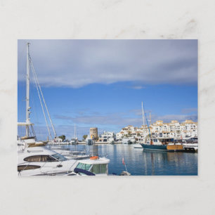Carte Postale Puerto Banus en Espagne