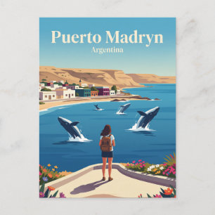 Carte Postale Puerto Madryn Argentine