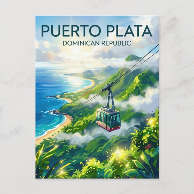 Carte Postale Puerto Plata République dominicale (Devant)