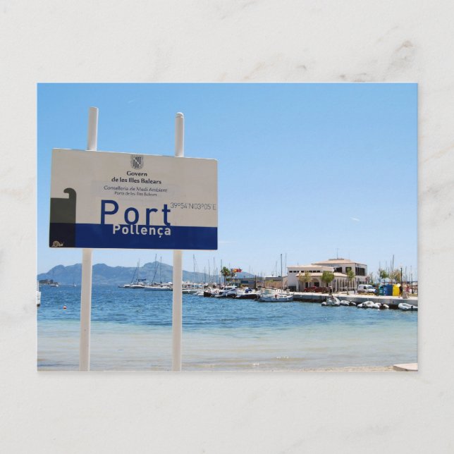 Carte Postale Puerto Pollensa (Port de Pollenca) (Devant)