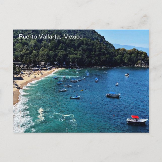 Carte Postale Puerto Vallarta, Mexique (Devant)