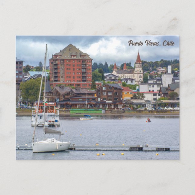 Carte Postale Puerto Varas, Chili (Devant)