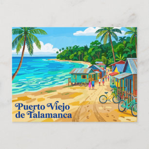 Carte Postale Puerto Viejo de Talamanca Costa Rica