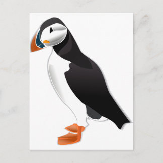Carte Postale Puffin de l'Atlantique