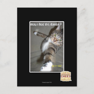 Carte Postale Puis-je avoir dis danse ?