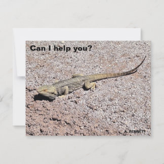 Carte Postale Puis-je vous aider ?