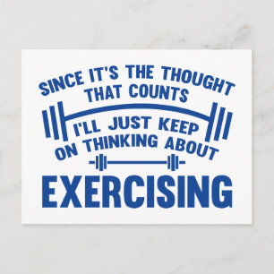 Carte Postale Puisque c'est la pensée qui compte