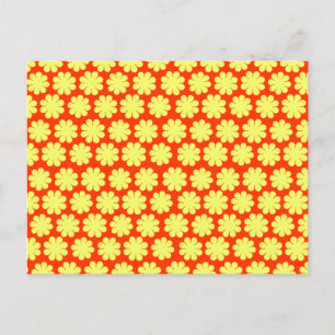 Carte Postale Puissance de fleurs personnalisable