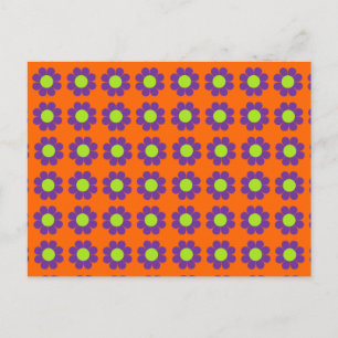 Carte Postale Puissance de fleurs personnalisable