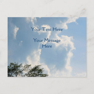 Carte Postale Puissant nuages blancs Nature