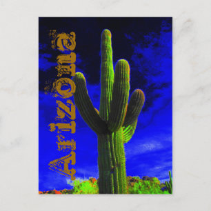 Carte Postale Puissant Saguaro (118), Arizona