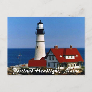Carte Postale Puits de Portland, Maine