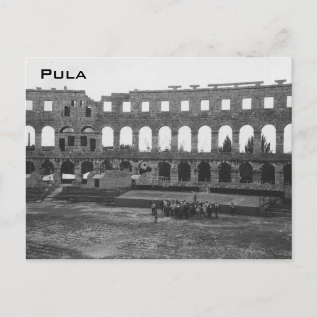Carte Postale Pula (Devant)