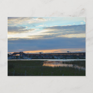 Carte Postale Pulaski au Sunset Postcard