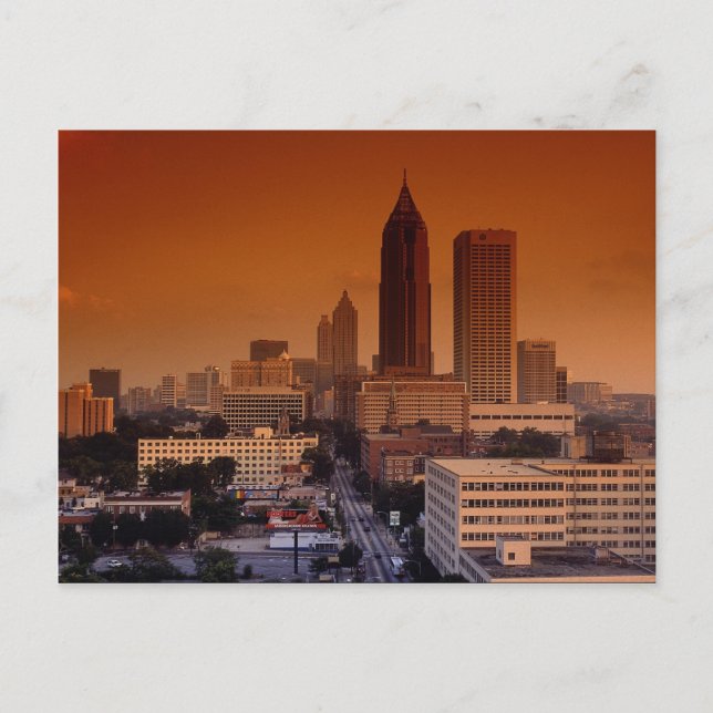 Carte Postale Pulse of the city, Atlanta, Géorgie, États-Unis (Devant)