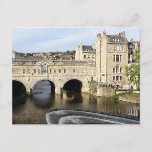 Carte Postale Pulteney Bridge et River Avon, Bath, Angleterre