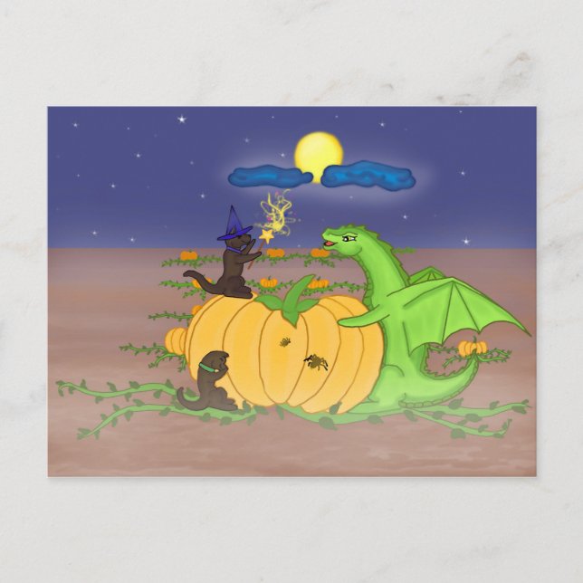 Carte Postale Pumkin myst (Devant)
