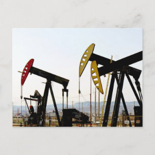Carte Postale Pumpjacks