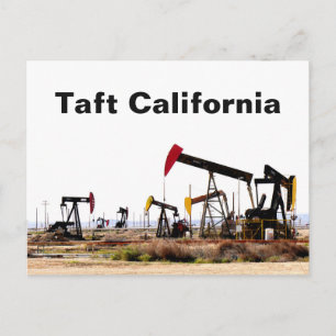 Carte Postale Pumpjacks en Californie du Taft