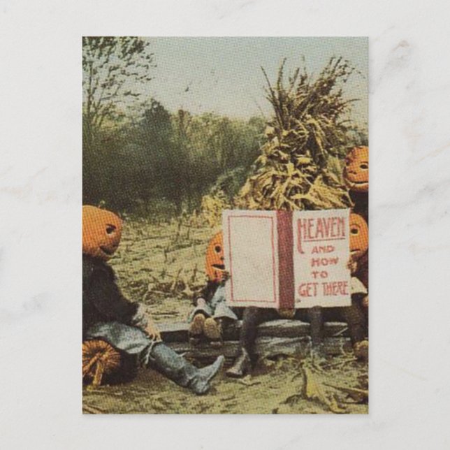 Carte Postale Pumpkinhead Kids (Devant)