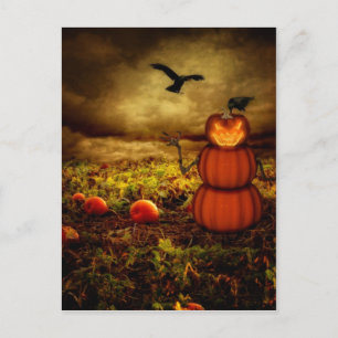 Carte Postale Pumpkinman