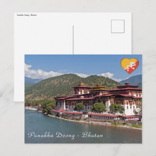 Carte Postale Punakha Dzong - Bhoutan