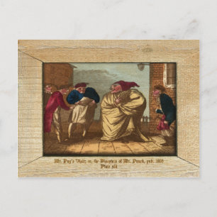 Carte postale Punch & Judy Picture Plate XIII