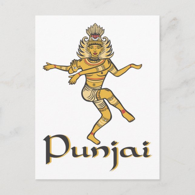 Carte postale Punjai (Devant)
