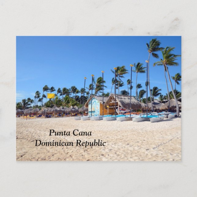 Carte Postale Punta Cana en République Dominicaine (Devant)