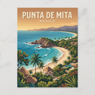 Carte Postale Punta de Mita Mexique