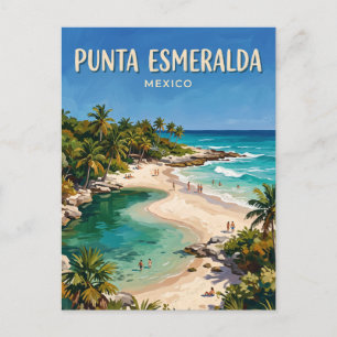 Carte Postale Punta Esmeralda Mexique