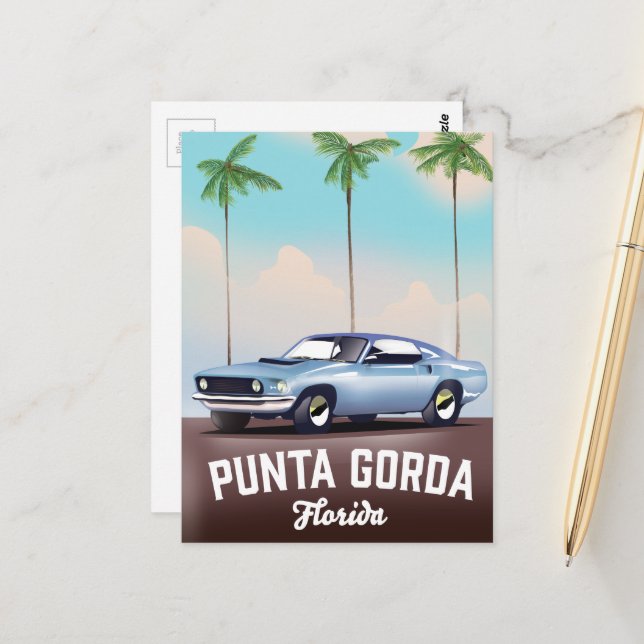 Carte Postale Punta Gordo Floride (Devant/Arrière en situation)