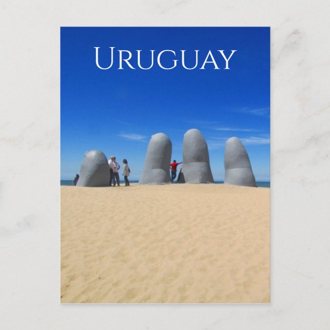 Carte Postale punta hand uruguay (Devant)