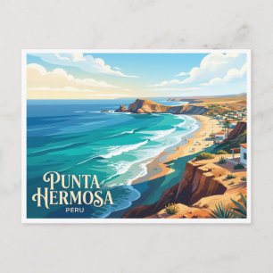 Carte Postale Punta Hermosa Pérou