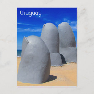 Carte Postale punta la mano