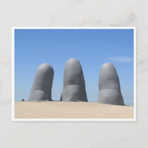Carte Postale punta la mano