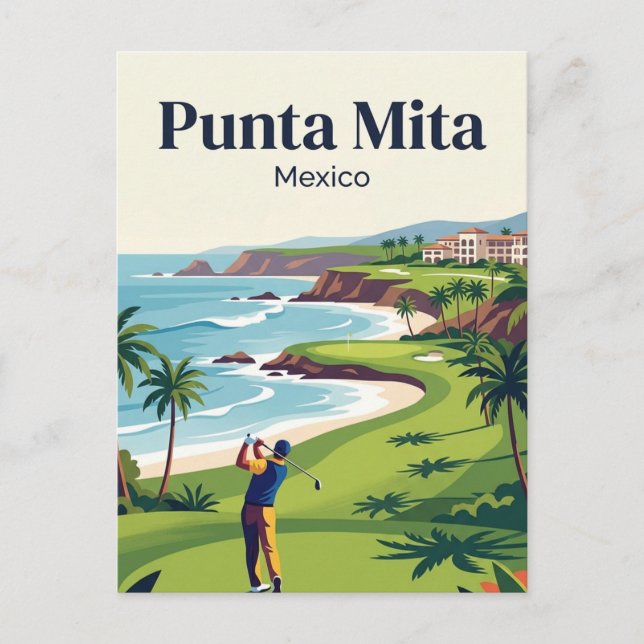 Carte Postale Punta Mita Mexique (Devant)