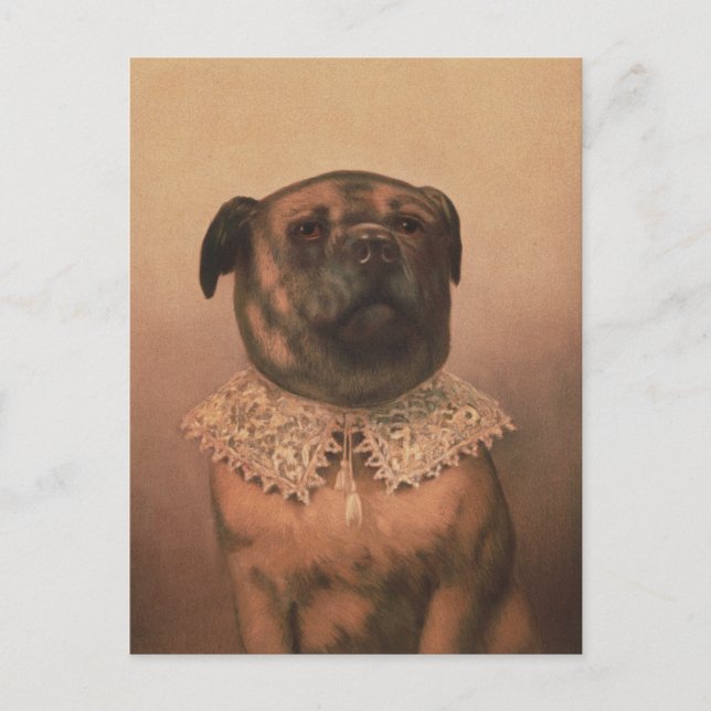 Carte postale Pup vintage (Devant)
